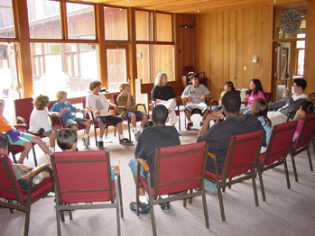 Camp Elmwood Hanging out time